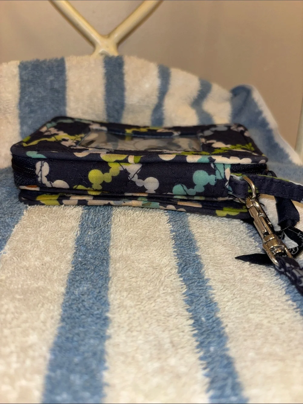 Disney Parks Vera Bradley Mickey wallet wristlet good used shape